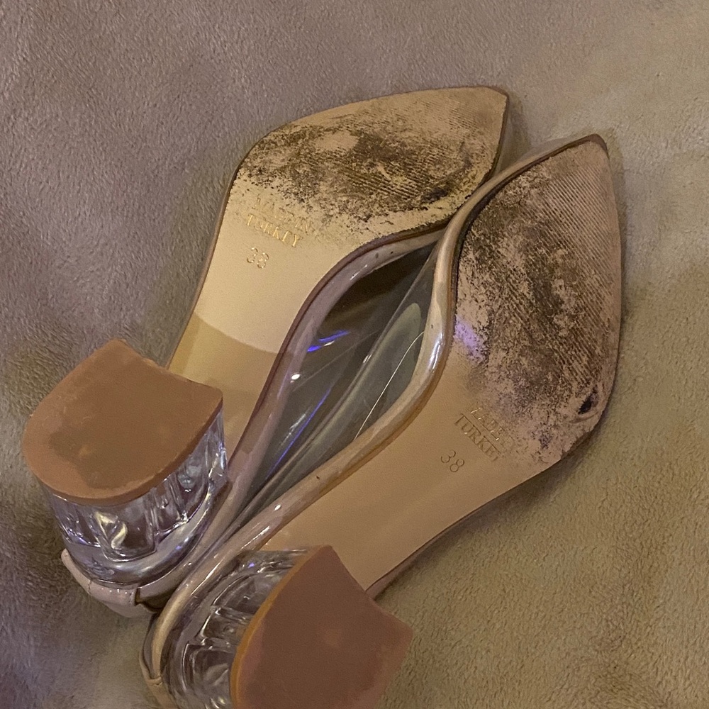 Laminta  princess siber heel with Crystal Embellishments size 38 - Picture 7 of 7